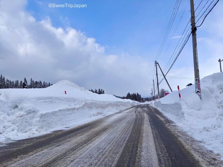 snow road