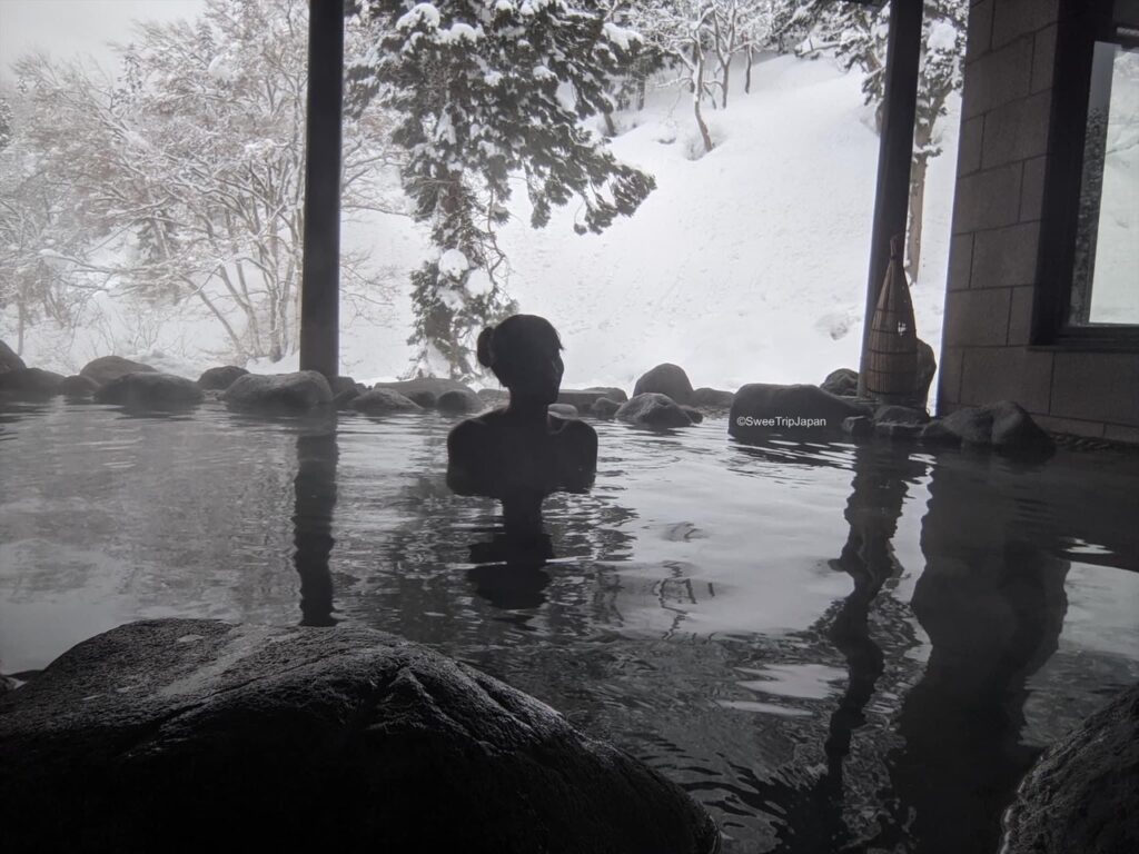 hot spring at ginzan onsen