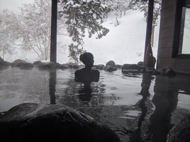 hot spring at ginzan onsen