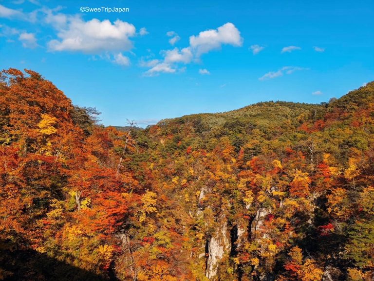 naruko gorge at autumn