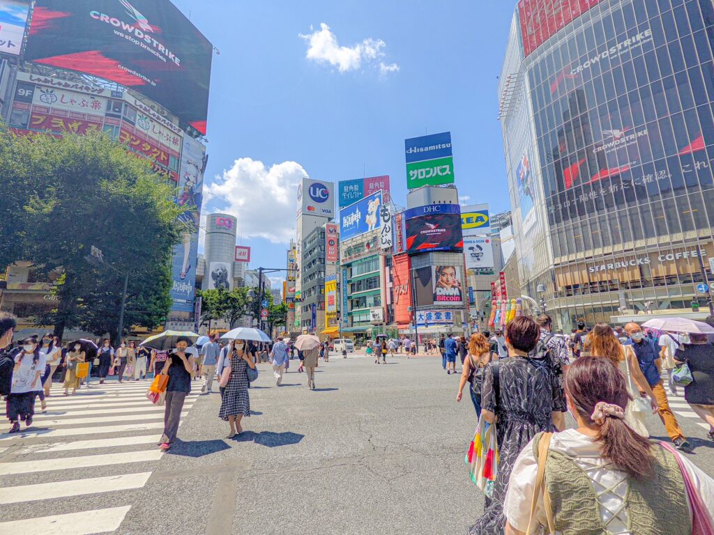 Shibuya Crossing Scramble