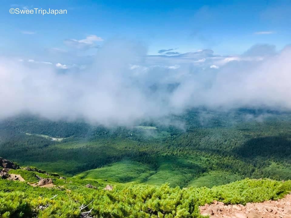 Mount Meakan. Hokkaido